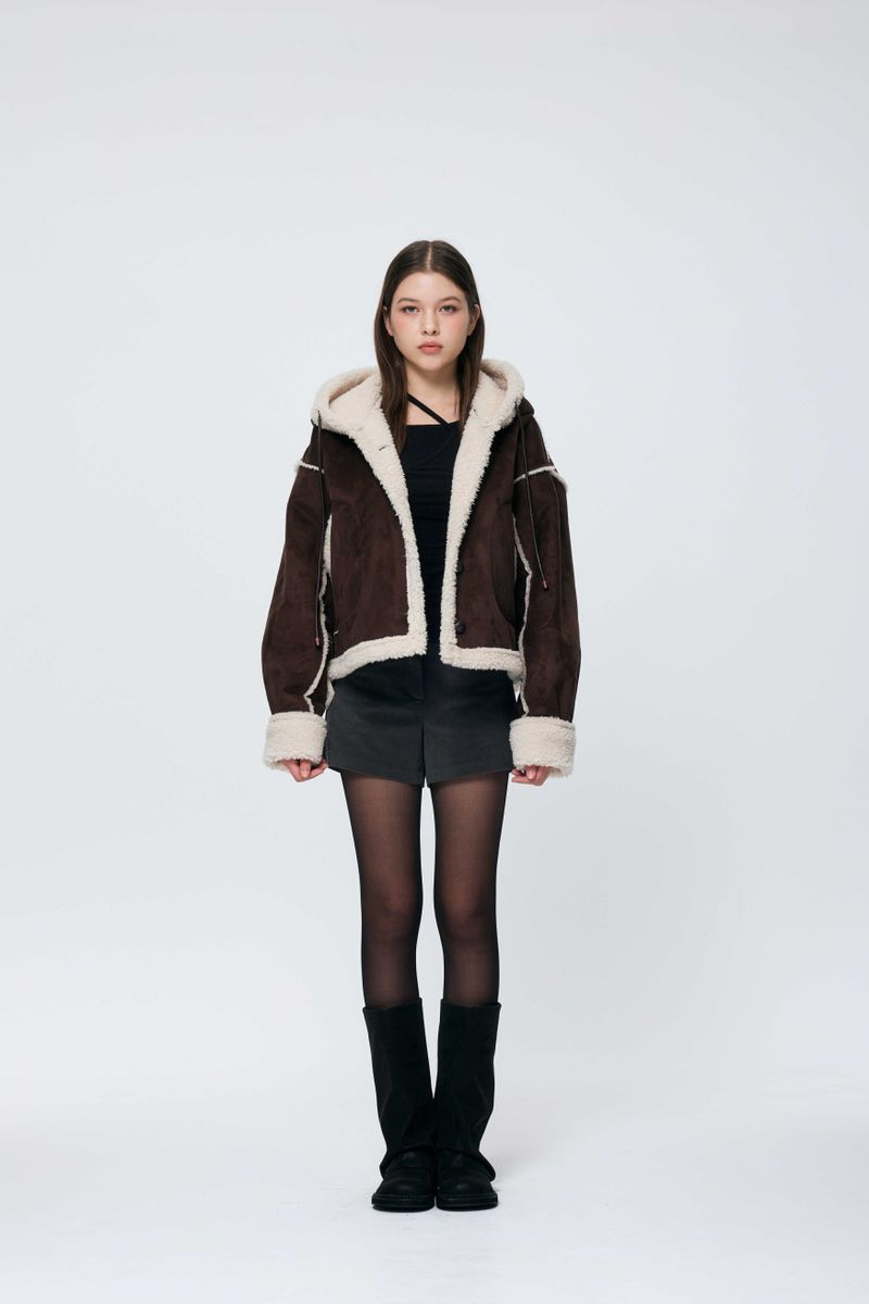 ARIKIM（アリキム）の「ADORABLE HOOD MUSTANG / BROWN（Jackets/Outerwear）」