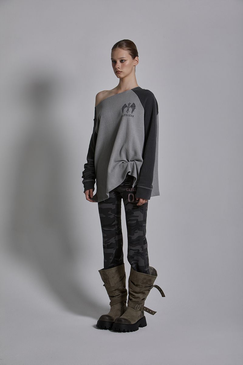CAMO SLIM PANTS