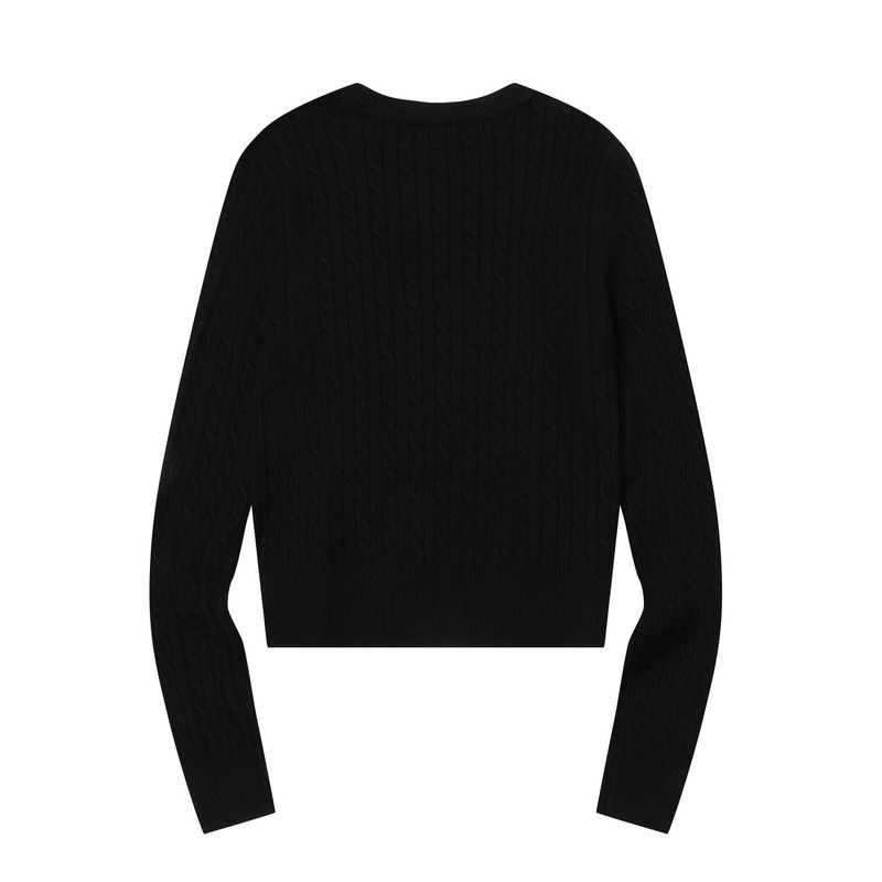 PRIMROSE V-NECK CROP KNIT (6COLOR)