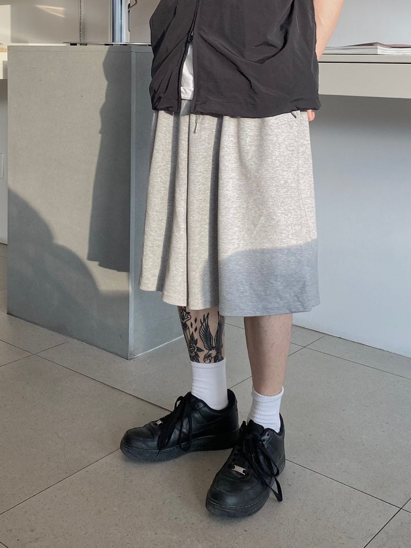 Basic Sweat Bermuda Pants 2C