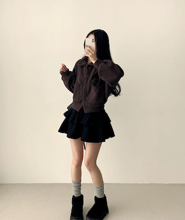 Bipol Golden Flare Cancanminiskirt
