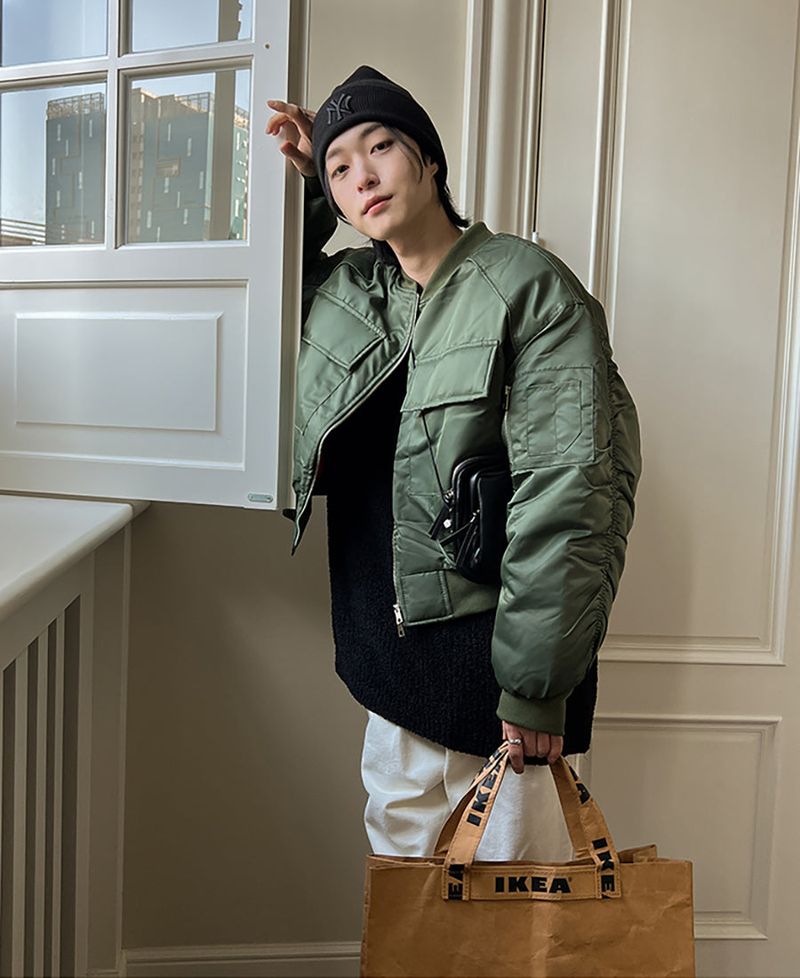 2PLAN（ツープラン）の「ノバクロップma-1ジャケット(2 color)（Jackets/Outerwear）」