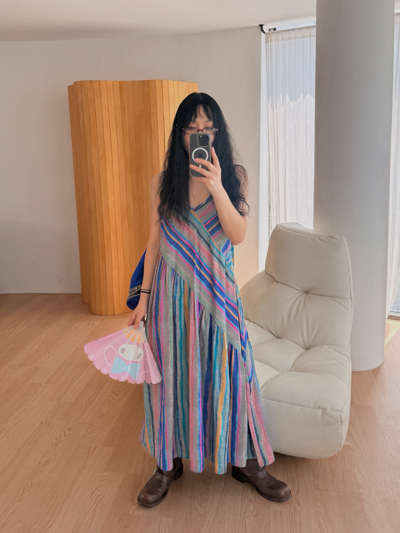 summer vacation long dress