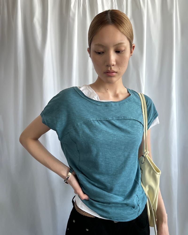 MUTED LAYER-T [Turquoise]