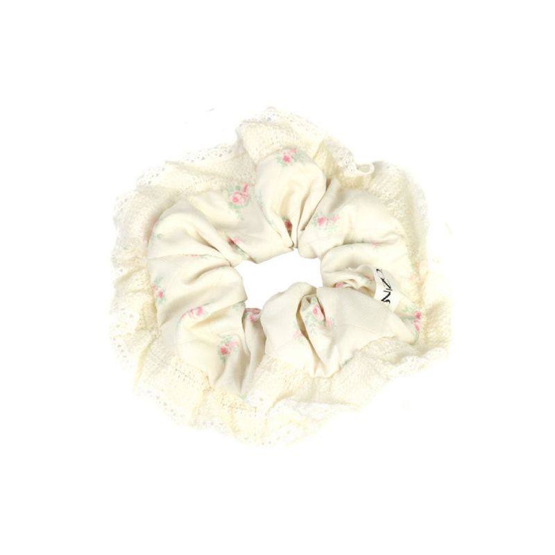 cozing(コジング)の「Lace scrunchie_floral(Hair Accessories)」