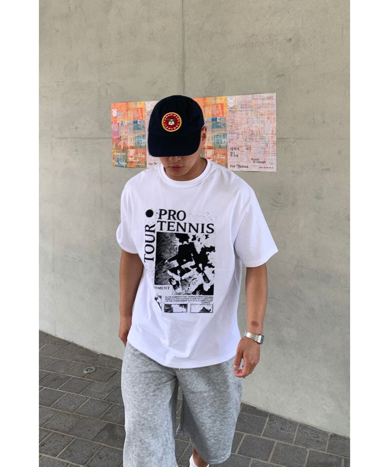 sobaq（ソバック）の「Tennis Short Sleeve T-shirt（Tops）」
