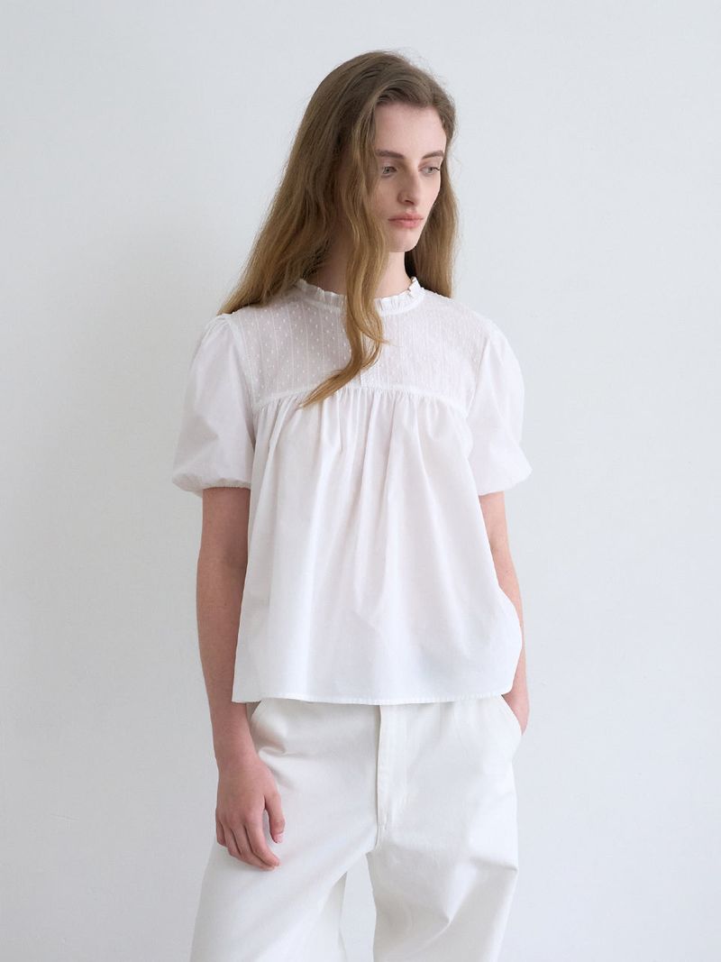 Susan blouse (Ivory)