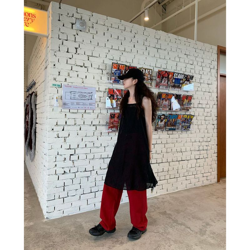 Monty wide cotton pants