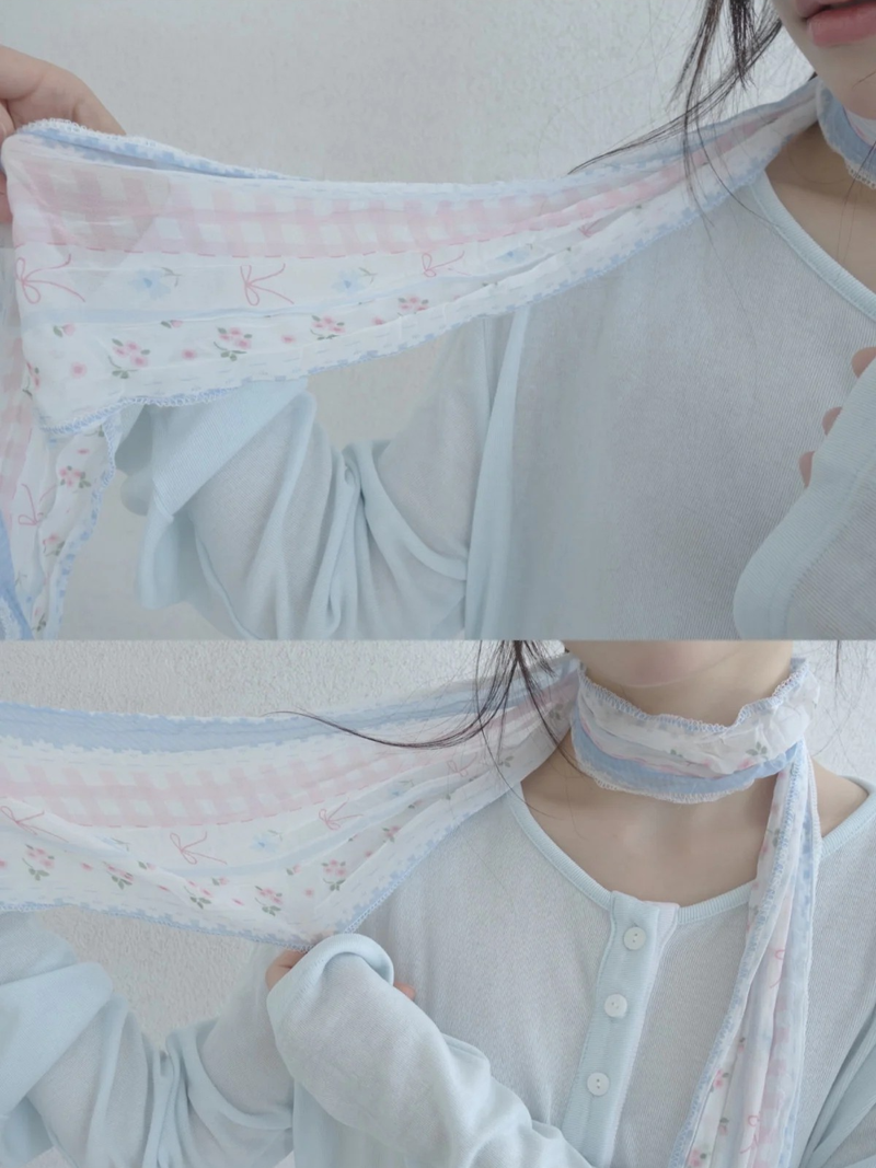 powder scarf