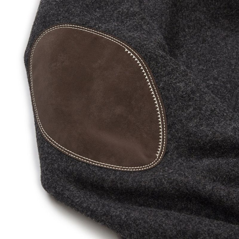 Bean wool pullover / Charcoal