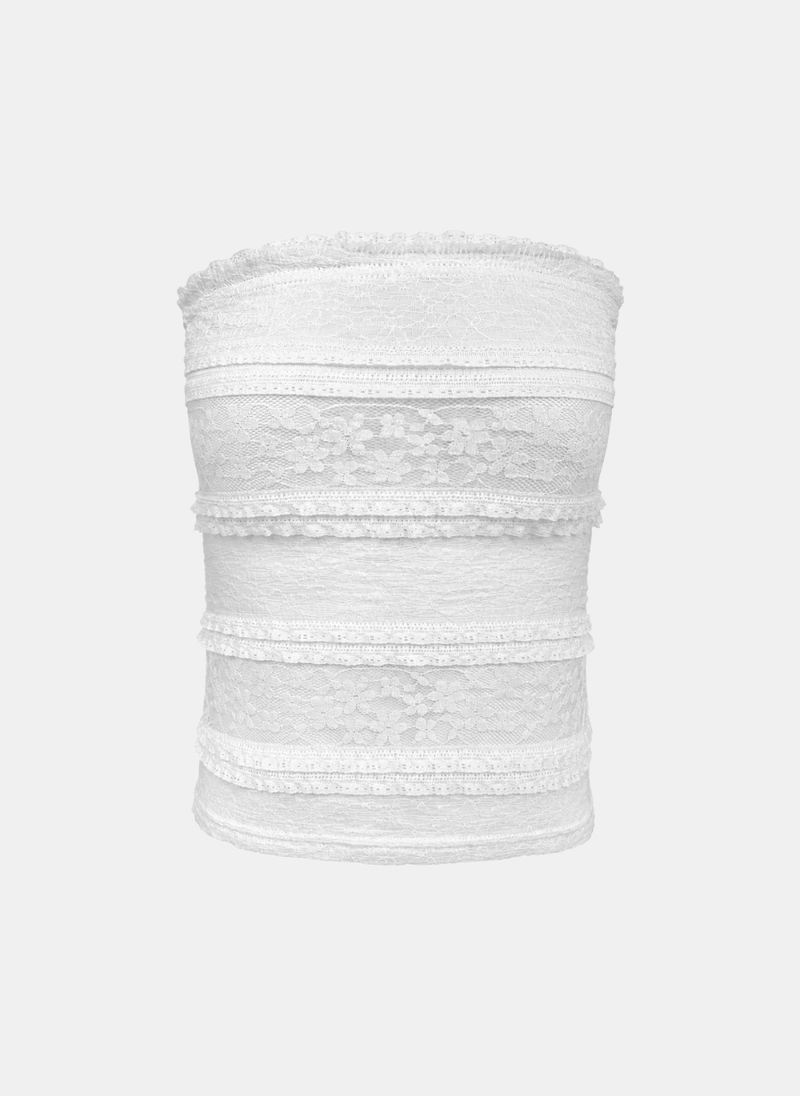 Avel Lace Tube Top