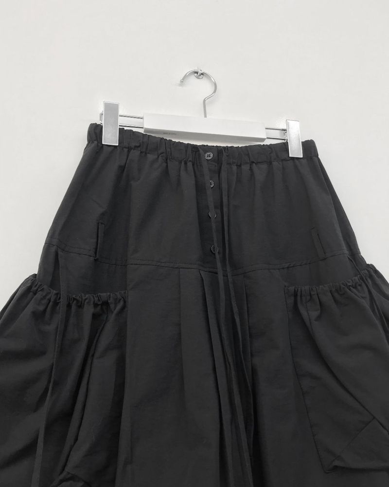 Serena Balloon Midi Skirt (3color)
