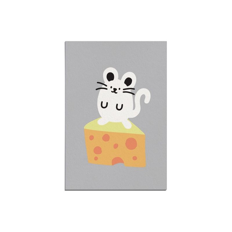 MUZIKTIGER(ムジークタイガー)の「MOUSE ON THE CHEESE POST CARD(Smartphone Accessories)」