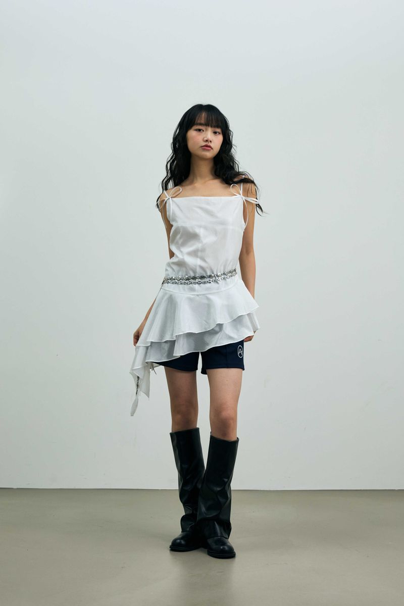 NYX MINI DRESS / WHITE