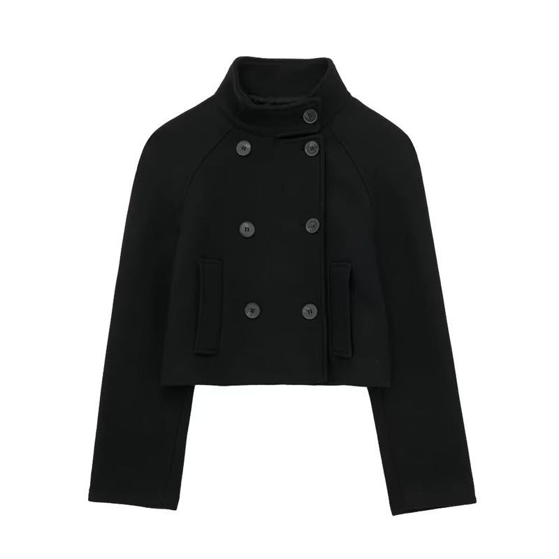 Cozy&Kitsch（コージーアンドキッチ）の「Vienna Double Button Crop Coat（Jackets/Outerwear）」