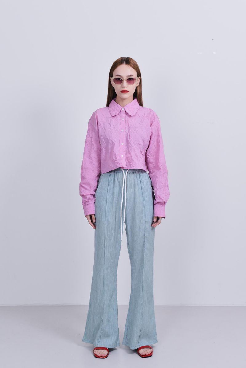 crease crop shirts
