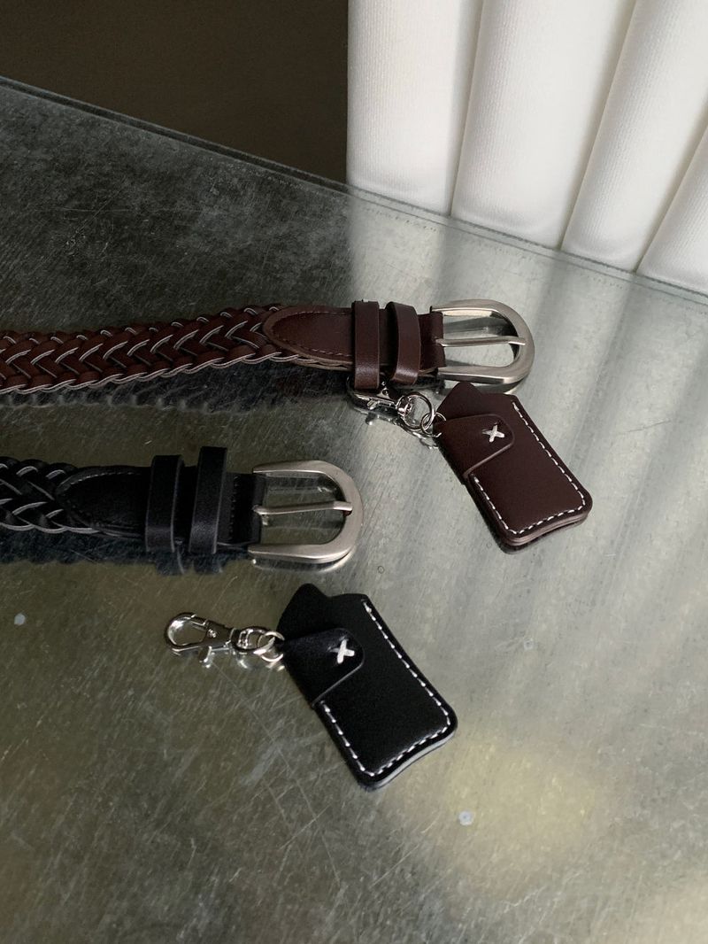 LMN River 20mm Twisted Token Belt (2 colors)