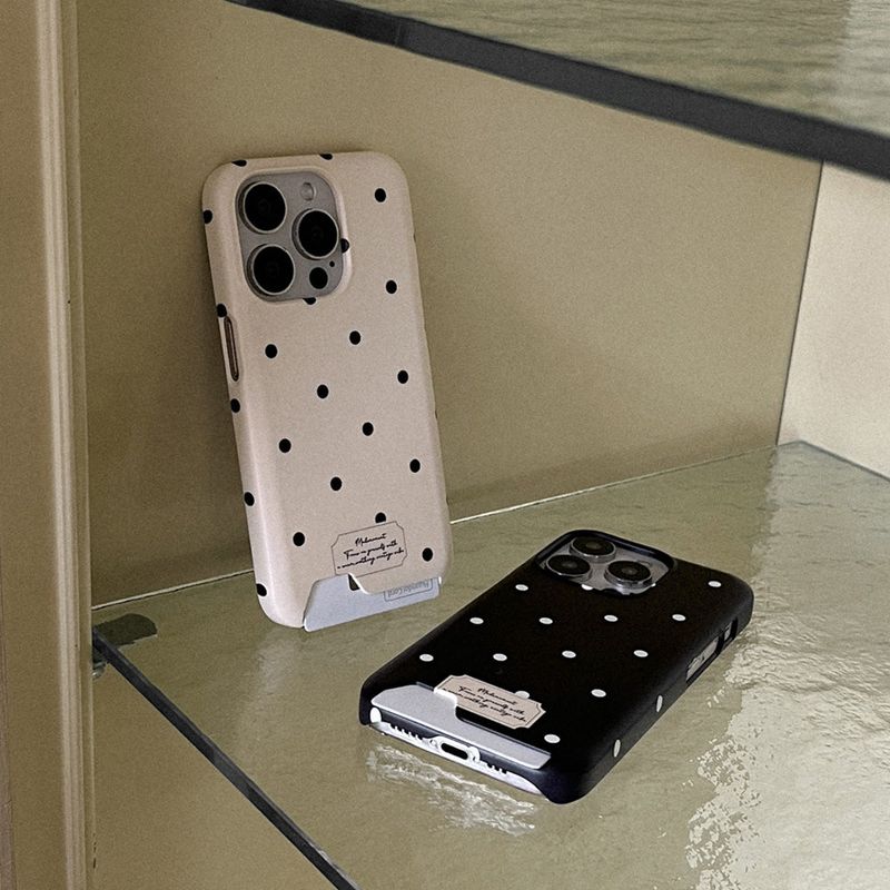 [Mademoment] more round design iphone card case