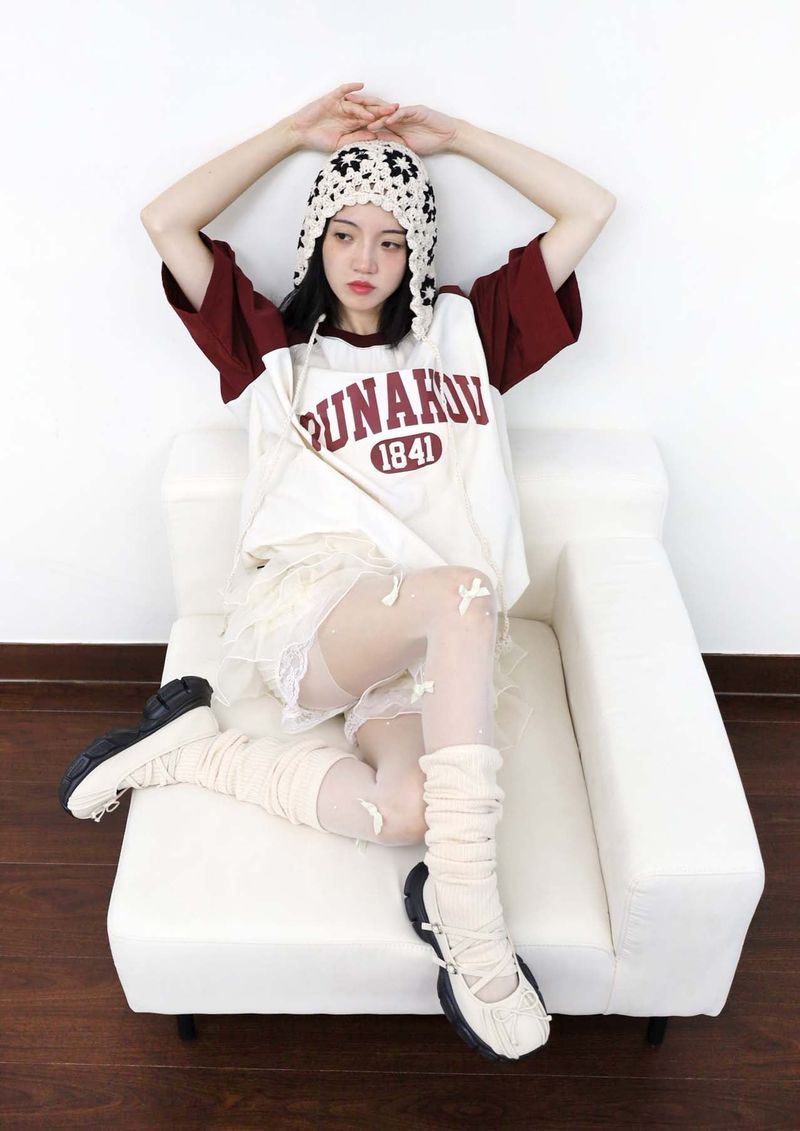X-strap Mary Jane sneakers