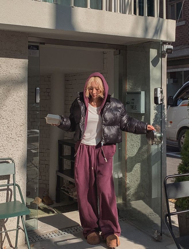 Eve Brushed Two Way Hood Zip-Up
