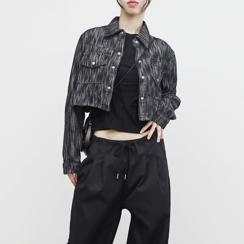 NONCODE（ノンコード）の「Leehen denim crop jacket（Jackets/Outerwear）」