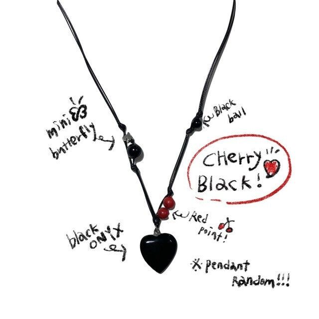 PINCUNOMARU(ピンクノマル)の「Cherry black(Accessories)」