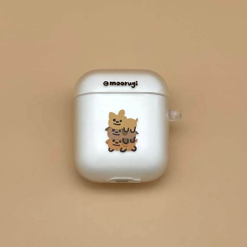 moorugi（モールジ）の「3rd hamburger aripods case（Hats）」