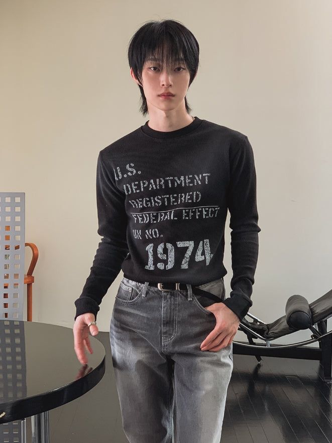 Dev 1974 Waffle Long Sleeve
