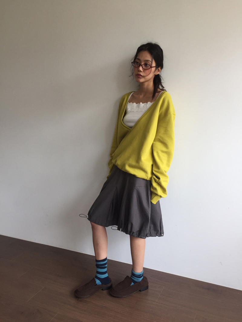 Soon String Balloon Skirt (2color)