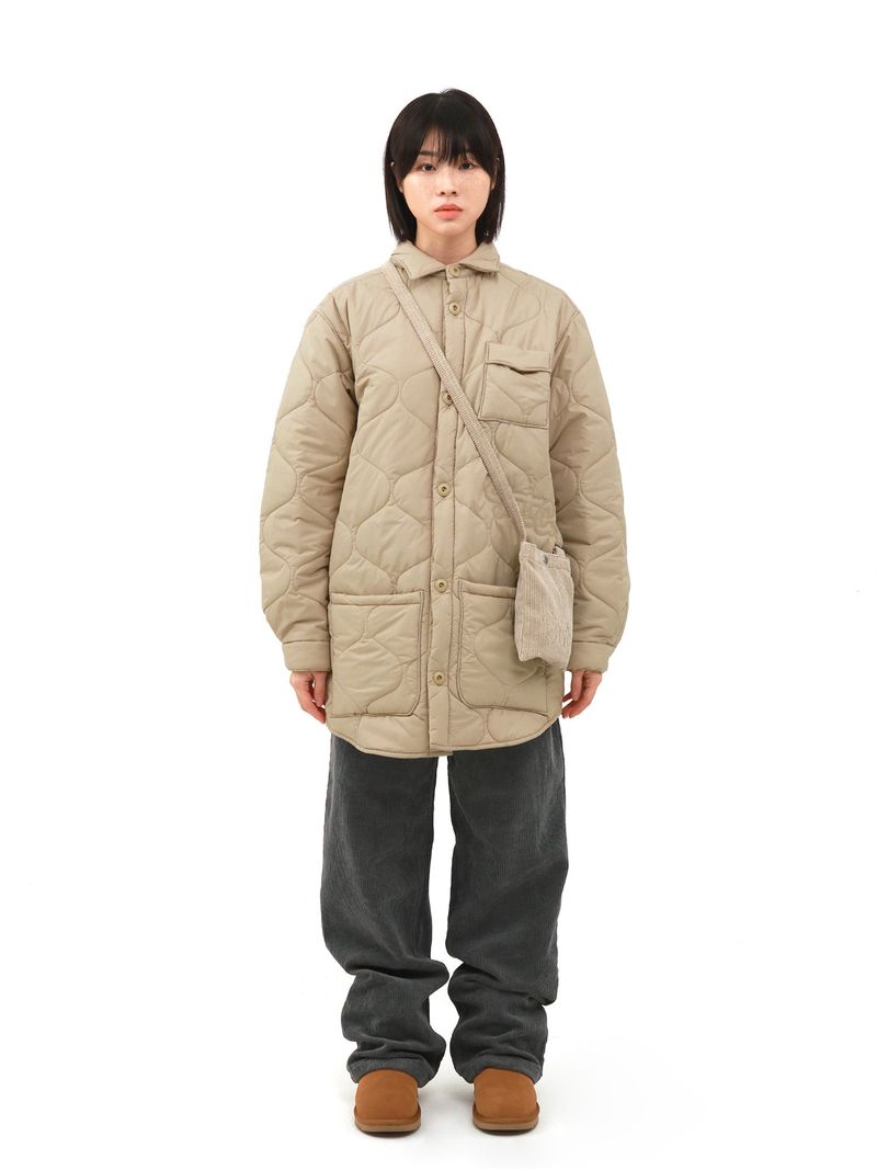 S.T.C. QUILTING JACKET (BEIGE)