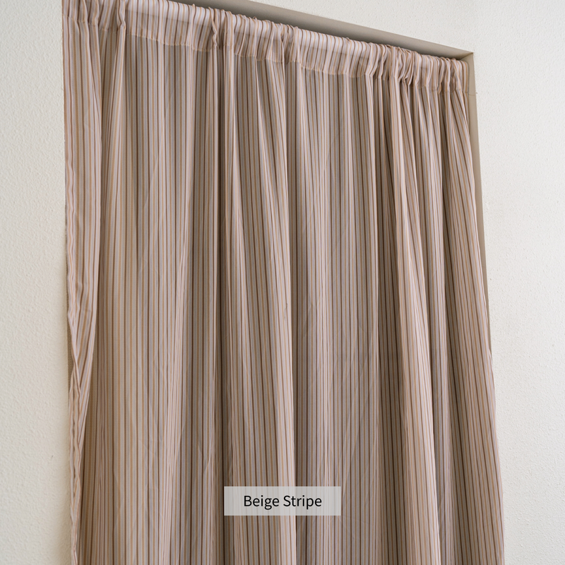 Patterned Chiffon Door Curtain - M size