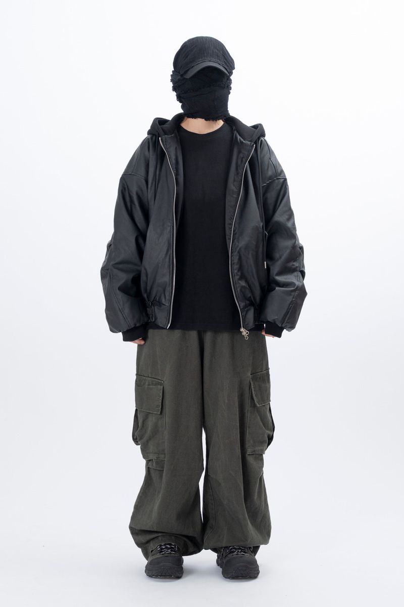 Kiria Leather Flight Jacket