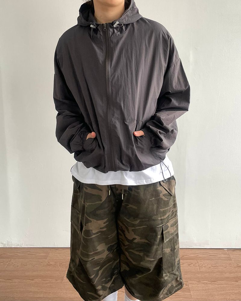 Breeze Hooded Windbreaker