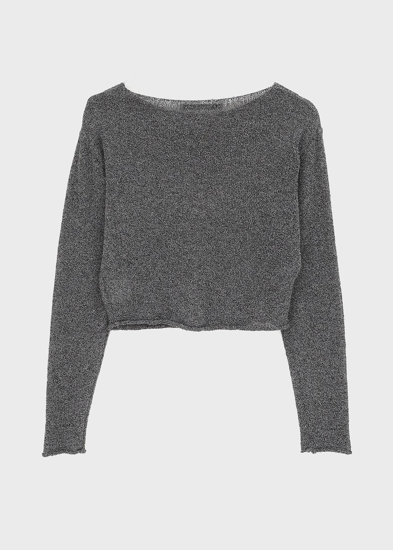 [MADE] Kuru Summer Slub Boat-Neck Knit