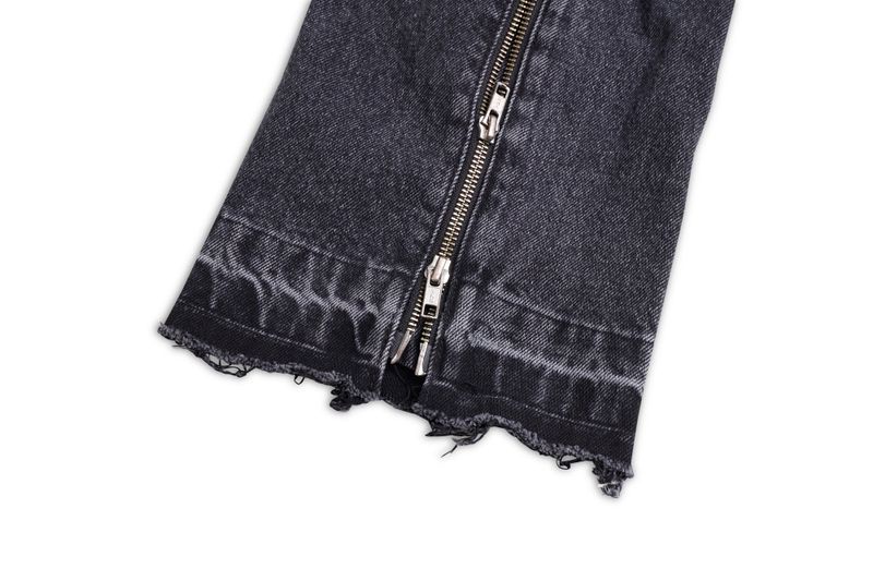 DENIM LEG WARMER (BLACK)
