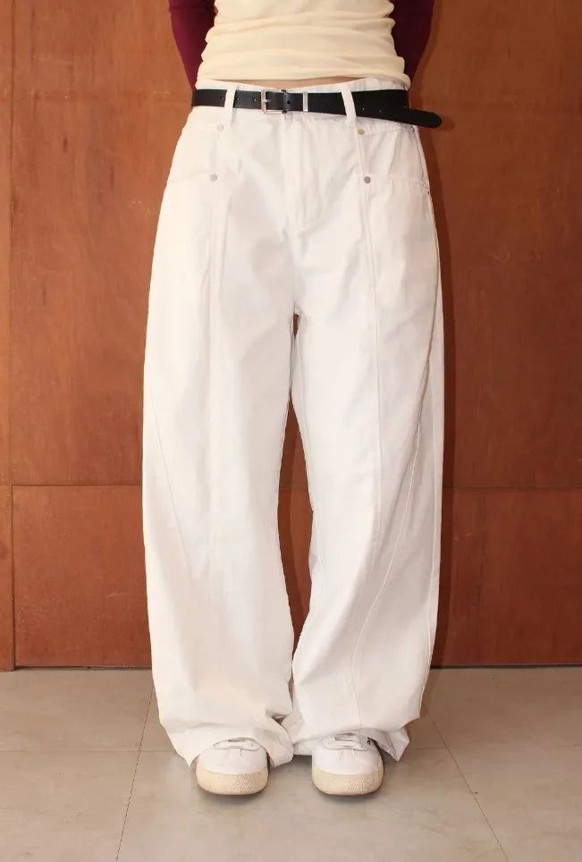 AAKE（アケ）の「RIVET SEAM WIDE PANTS（Pants）」