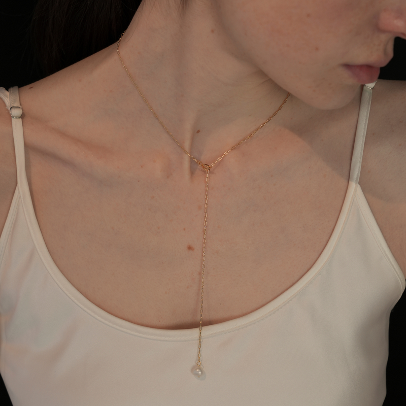 pearl sway necklace - pas -