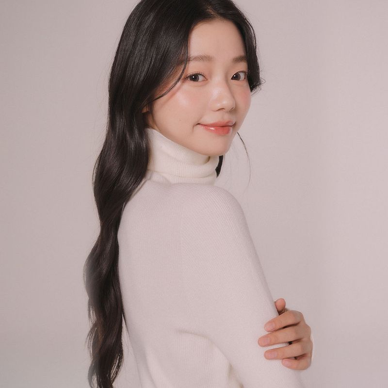 mellotory（メロートリー）の「HIGH-NECK KNIT TOP (Ivory)（Tops）」