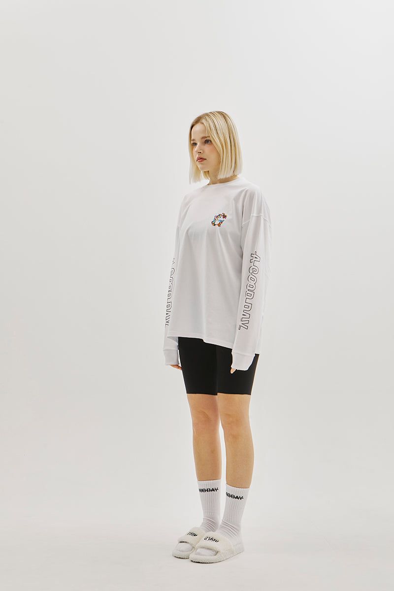 G LONG SLEEVE (white)