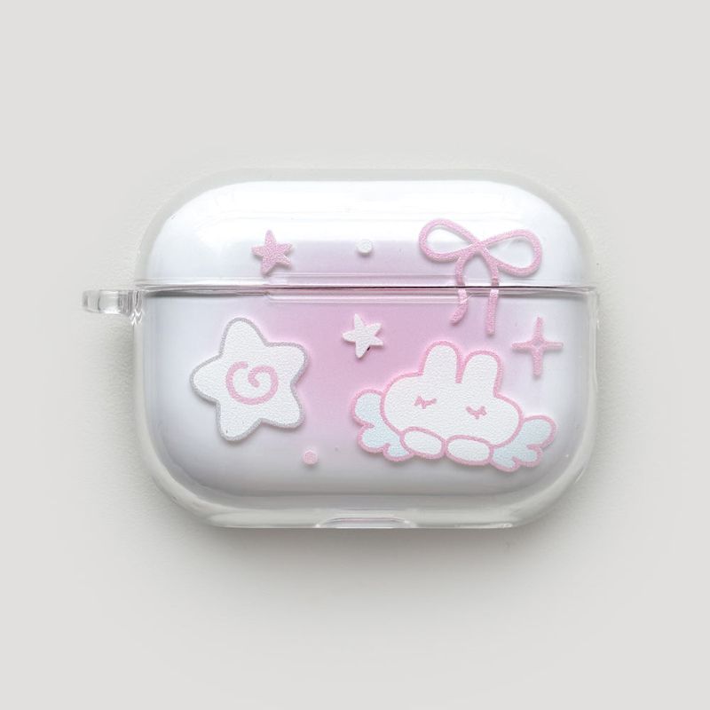 Monani Studio（モナニースタジオ）の「[AirPods] Dreaming rabbit hard case (only case)（Smartphone Accessories）」