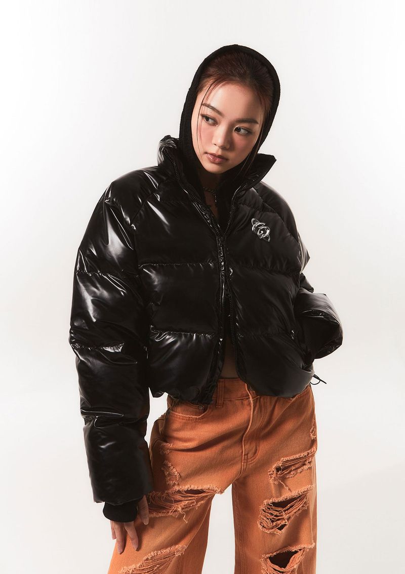 high beam puffer jk - black