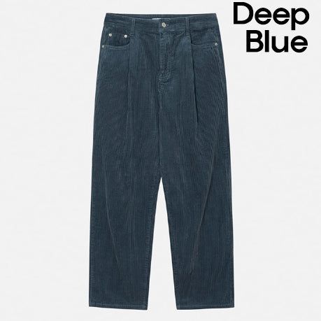 Eric One Tuck Corduroy Wide Pants