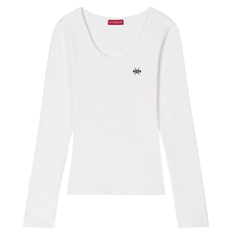 MAIN LOGO U-Neck Long Sleeve (SULKNK-100)