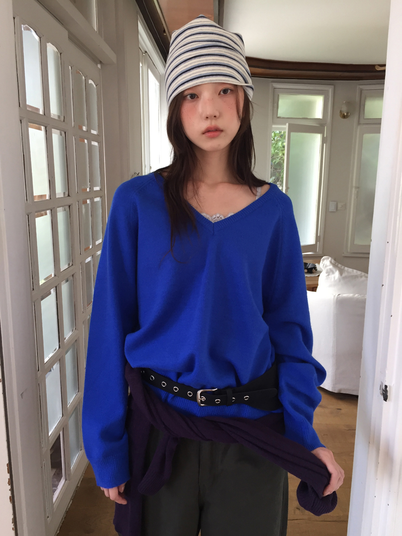 DUGGY（ダギー）の「Encore Wool V-neck Knit (5color)（Tops）」