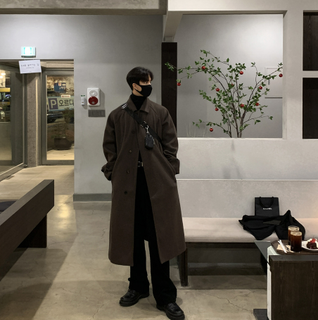 Levito Overfit Balmacan Coat