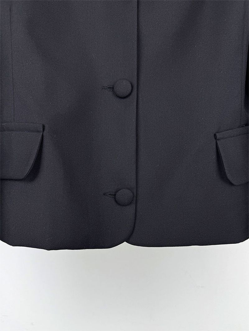 ROUND COLLAR FRILL JACKET (2C)