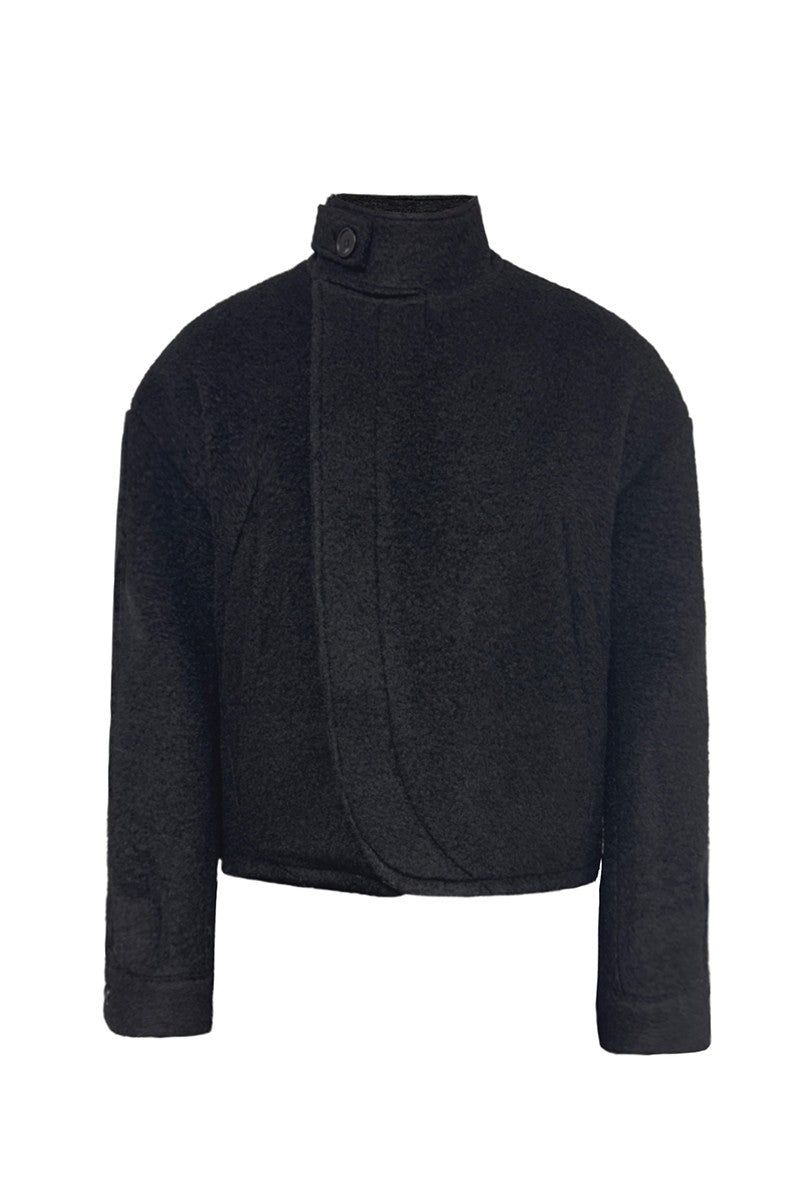 JCAESAR(ジュリウス・シーザー)の「Curly Wool Buckle Jacket(Jackets/Outerwear)」