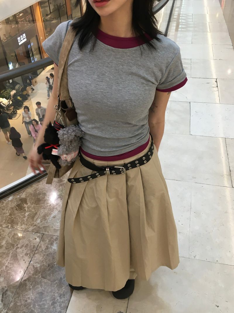 Coco Layered Skirt Pants (2c)