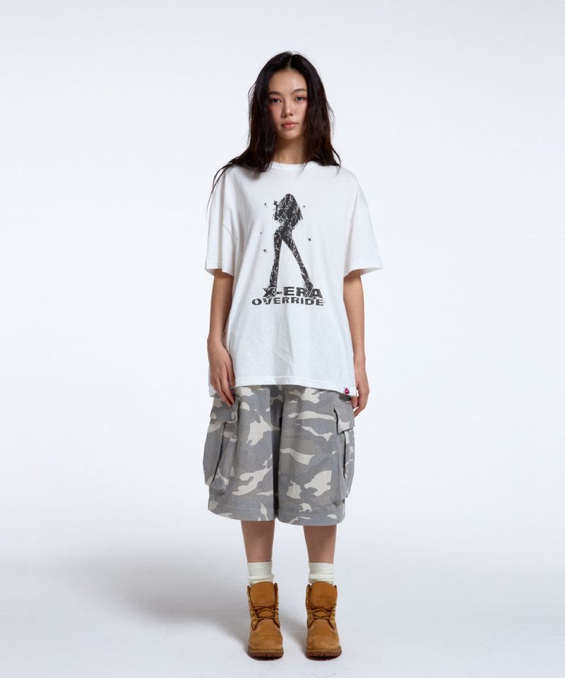 X-ERA OVERRIDE TEE / IVORY