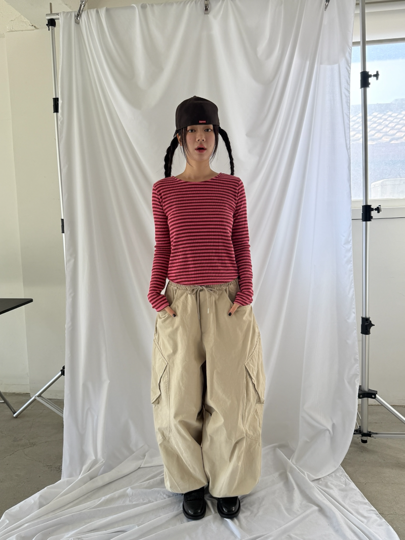balloon cargo banding pants